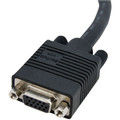 StarTech.com High-Resolution Coaxial SVGA Monitor Extension Cable - 10 ft VGA Video Cable for Monitor, Video Device - First End: 1 x 15-pin HD-15 - Male - Second End: 1 x 15-pin HD-15 - Female - Extension Cable - Supports up to 1920 x 1200 - Black...