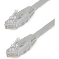 StarTech.com 3ft Gray Cat6 UTP Patch Cable ETL Verified - 3 ft Category 6 Network Cable for Network Device, Wall Outlet, Workstation, Distribution Panel, Hub, VoIP Device, Security Device - First End: 1 x RJ-45 Network - Male - Second End: 1 x RJ-...
