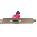 StarTech.com 1 Port SATA to eSATA Slot Plate Bracket - 1 ft SATA Data Transfer Cable for Hard Disk Drive Enclosure, PC, Motherboard, SATA Controller, External Hard Drive, RAID Controller - First End: 1 x eSATA - Female - Second End: 1 x 7-pin SATA...