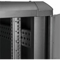 StarTech.com 22U 36in Knock-Down Server Rack Cabinet with Casters - For Server, LAN Switch, Patch Panel, A/V Equipment, KVM Switch - 22U Rack Height x 19" Rack Width x 32.70" Rack Depth - 39.40" Rail Depth - Floor Standing - Black - Steel Mesh, Gl...