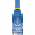 StarTech.com 10 ft Blue Snagless Cat6 UTP Patch Cable - 10 ft Category 6 Network Cable for Network Device, Workstation - First End: 1 x RJ-45 Network - Male - Second End: 1 x RJ-45 Network - Male - 10 Gbit/s - Patch Cable - Gold Plated Connector -...