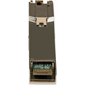 StarTech.com HP JD089B Compatible SFP Transceiver Module - 10/100/1000BASE-TX - For Data Networking, Optical Network - 1 x RJ-45 10/100/1000Base-T Network LAN - Twisted Pair1.25 Gigabit Ethernet - 10/100/1000Base-T - Hot-pluggable, Hot-swappable -...