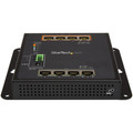 StarTech.com 8-Port (4 PoE+) Gigabit Ethernet Switch - Managed - Wall Mount with Front Access - 8 Ports - Manageable - Gigabit Ethernet - 10/100/1000Base-T - 2 Layer Supported - Twisted Pair - PoE Ports - Wall Mountable, Rail-mountable, Magnetic M...