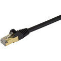 StarTech.com Cat6a Ethernet Patch Cable - Shielded (STP) - 4 ft., Black - 4 ft Category 6a Network Cable for Docking Station, Network Device, Notebook, Desktop Computer, Hub, Switch, Router, Print Server, Patch Panel, PoE-enabled Device, VoIP Devi...