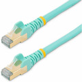 StarTech.com Cat6a Ethernet Patch Cable - Shielded (STP) - 20 ft., Aqua - 20 ft Category 6a Network Cable for Docking Station, Network Device, Notebook, Desktop Computer, Hub, Switch, Router, Print Server, Patch Panel, PoE-enabled Device, VoIP Dev...