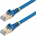 StarTech.com Cat6a Ethernet Patch Cable - Shielded (STP) - 30 ft., Blue - 30 ft Category 6a Network Cable for Docking Station, Network Device, Notebook, Desktop Computer, Hub, Switch, Router, Print Server, Patch Panel, PoE-enabled Device, VoIP Dev...