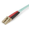 StarTech.com Fiber Optic Duplex Patch Network Cable - 6.56 ft Fiber Optic Network Cable for Network Device, Transceiver - First End: 2 x LC Network - Male - Second End: 2 x LC Network - Male - 100 Gbit/s - Patch Cable - LSZH - Multi-mode - 50/125 ...