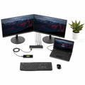 StarTech.com Dual-Monitor USB-C Dock for Windows&reg; - 5x USB3.0 Ports - for Notebook - 60 W - USB Type C - 2 Displays Supported - 4K - 1920 x 1200, 4096 x 2160, 3840 x 2160 - 4 x USB Ports - 4 x USB 3.0 - USB Type-A - USB Type-C - Network (RJ-45...
