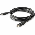 StarTech.com USB-C to USB-C Cable w/ 5A PD - M/M - 1 m (3 ft.) - USB 2.0 - USB-IF Certified - 3.28 ft Thunderbolt 3 Data Transfer Cable for Notebook, MacBook Pro, MacBook, Chromebook, Power Bank, Docking Station - First End: 1 x 24-pin USB 2.0 Typ...