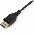 StarTech.com 6.6 ft. (2 m) DisplayPort 1.4 Cable - VESA Certified - 6.56 ft DisplayPort A/V Cable for Desktop Computer, Monitor, TV, Projector, Digital Signage Player - First End: 1 x 20-pin DisplayPort 1.4 Digital Audio/Video - Male - Second End:...