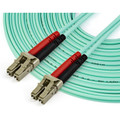 StarTech.com Fiber Optic Duplex Patch Network Cable - 32.81 ft Fiber Optic Network Cable for Network Device, Transceiver - First End: 2 x LC Network - Male - Second End: 2 x LC Network - Male - 100 Gbit/s - Patch Cable - LSZH - 50/125 &micro;m - A...