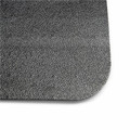 Floortex Advantagemat Black&reg; Vinyl Lipped Chair Mat for Hard Floor - 36" x 48" - 48" Length x 36" Width x 0.080" Depth x 0.080" Thickness - Lip Size 20" Length x 10" Width - Lipped - Classic - Vinyl, Polyvinyl Chloride (PVC) - Black - 1 Each -...