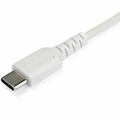 StarTech.com 1 m (3.3 ft) USB C Cable - White - 3.28 ft USB-C Data Transfer Cable for Mobile Device, MacBook, Smartphone, iPad Pro - First End: 1 x 24-pin USB 2.0 Type C - Male - Second End: 1 x 24-pin USB 2.0 Type C - Male - 480 Mbit/s - Shieldin...