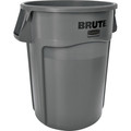 Rubbermaid Commercial Brute 44-Gallon Vented Utility Containers - 44 gal Capacity - Round - Water Resistant, Crack Resistant, Reinforced, UV Coated, Damage Resistant, Warp Resistant, Water Resistant, Durable, Handle, Heavy Duty - 31.5" Height x 24...