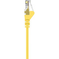 Belkin RJ45 Category 6 Snagless Patch Cable - 12 ft Category 6 Network Cable for Network Device, Notebook, Desktop Computer, Modem, Router - First End: 1 x RJ-45 Network - Male - Second End: 1 x RJ-45 Network - Male - 1 Gbit/s - Patch Cable - Gold...