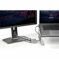 StarTech.com Docking Station - for Notebook - Thunderbolt 3 - 2 Displays Supported - 4K - 3840 x 2160 - 1 x USB 2.0 - 1 x RJ-45 Ports - Network (RJ-45) - HDMI - Black, Silver - Wired - Gigabit Ethernet - Windows 11, Windows 10, Windows 8.1, Window...