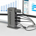 StarTech.com Hybrid Universal USB 3.0 Docking Station - for Notebook - 40 W - USB 3.1 (Gen 1) Type B - USB Type-C - Network (RJ-45) - HDMI - DisplayPort - Black, Silver - Audio Line Out - Wired - Windows Vista, Windows 7, Windows 8, Windows 8.1, W...