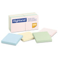 Self-stick Notes, 3" X 3", Assorted Pastel Colors, 100 Sheets/pad, 12 Pads/pack Self-stick Notes, 3" X 3", Assorted Pastel Colors, 100 Sheets/pad, 12 Pads/pack