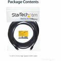 StarTech.com 35 ft 10m Plenum-Rated High Speed HDMI Cable - HDMI to HDMI - M/M - 35 ft HDMI Video Cable for Audio/Video Device, Gaming Console, TV, DVD Player, Projector, HDTV, Blu-ray Player, Digital Video Recorder - First End: 1 x 19-pin HDMI Di...