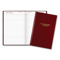 Standard Diary Daily Diary, 2022 Edition, Wide/legal Rule, Red Cover, 12 X 7.75, 200 Sheets
