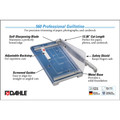 Dahle 560 Professional Guillotine Trimmer - 25 Sheet Cutting Capacity - 13" Cutting Length - 3" Height x 11.3" Width x 17.8" Length - Screened Guide, Adjustable Alignment Guide, Ground Blade, Manual Paper Clamp, Non-slip Rubber Feet, Sturdy, Durab...