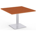 Special-T Sienna Hospitality Table - High Pressure Laminate (HPL) Square Top - Powder Coated Base - 42" Table Top Width x 42" Table Top Depth x 1.25" Table Top Thickness - 42" Height - Hospitality, Breakroom, Cafeteria - Assembly Required - Wild C...