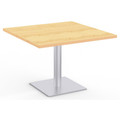 Special-T Sienna Hospitality Table - High Pressure Laminate (HPL) Square Top - Powder Coated Base - 36" Table Top Length x 36" Table Top Width x 1.13" Table Top Depth - 29" Height - Breakroom, Hospitality, Cafeteria - Assembly Required - Kensingto...