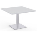 Special-T Sienna Hospitality Table - High Pressure Laminate (HPL) Square Top - Powder Coated Base - 36" Table Top Length x 36" Table Top Width x 1.13" Table Top Depth - 29" Height - Breakroom, Hospitality, Cafeteria - Assembly Required - Fashion G...