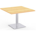 Special-T Sienna Hospitality Table - High Pressure Laminate (HPL) Square Top - Powder Coated Base - 36" Table Top Length x 36" Table Top Width x 1.13" Table Top Depth - 42" Height - Breakroom, Hospitality, Cafeteria - Assembly Required - Kensingto...