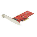 StarTech.com x4 PCI Express 3.0 to M.2 PCIe NVMe SSD Adapter - Connect a PCIe M.2 SSD (NVMe or AHCI) to your computer through PCI Express 3.0 for ultra-fast data access - x4 PCI Express to M.2 PCIe SSD Adapter - M.2 NGFF SSD (NVMe or AHCI) Adapter...