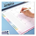 Simplified by Emily Ley Academic Monthly Deskpad Calendar, 17 x 22, White Sheets, 12-Month (July to June): 2025 to 2026