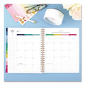 Simplified Planner by Emily Ley: Academic Weekly/Monthly, 11 x 8.5, Happy Stripe Cover, 12-Month (July to June): 2025 to 2026