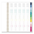 Simplified Planner by Emily Ley: Academic Weekly/Monthly Book, 11 x 8.5, Lilac Plaid Cover, 12-Month: July 2025 to June 2026