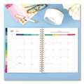 Simplified Planner by Emily Ley: Academic Weekly/Monthly Book, 11 x 8.5, Lilac Plaid Cover, 12-Month: July 2025 to June 2026