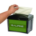 Interfold Table Top Dispenser Napkin Holder, 5.9 x 8 x 6.5, Black