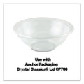 Crystal Classics Bowl, 24 oz, 7" Diameter x 2.56" h, Clear, Plastic, 150/Carton