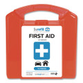 10 Series First Aid Kit, 72 Pieces, Retail Plastic Case