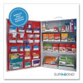 150 Series Class B 4-Shelf First Aid Cabinet - Meds, 150 Person, 855 Pieces, Metal Case