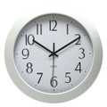 Whisper Quiet Clock, 12" Overall Diameter, White Case, 1 Aa (sold Separately) Whisper Quiet Clock, 12" Overall Diameter, White Case, 1 Aa (sold Separately)