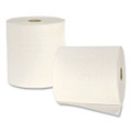 Hardwound Paper Towels, 1-Ply, 7.87" x 800 ft, White, 6/Carton