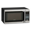0.7 Cu.ft Capacity Microwave Oven, 700 Watts, Black/Stainless Steel