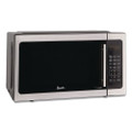 1.5 Cu Ft Countertop Microwave, Stainless Steel/Black