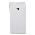 Grocery Paper Bags, 1# Size, 30# Basis Weight, 3.5" x 2.25" x 6.63", White, 500/Bundle