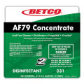 AF79 Acid-Free FastDraw Bathroom Cleaner Concentrate, Ocean Breeze Scent, 2 L Bottle, 4/Carton