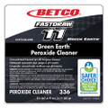 Green Earth FastDraw Peroxide Cleaner, Fresh Mint Scent, 2 L Bottle, 4/Carton