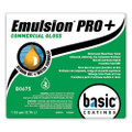 Emulsion Pro+ Floor Finish and Sealer, 1 gal Bottle, 4/Carton