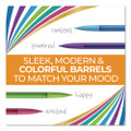 Color Cues Mechanical Pencils, 0.7 mm, HB (#2), Black Lead, Assorted Barrel Colors, 60/Box