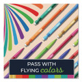 Color Cues Mechanical Pencils, 0.7 mm, HB (#2), Black Lead, Assorted Barrel Colors, 60/Box