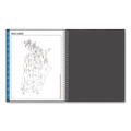 Collegiate Academic Year Weekly/Monthly Planner, 11 x 8.5, Charcoal Gray Cover, 12-Month: July 2025 to June 2026