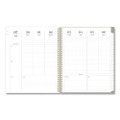 Sincerely Jules Kyla Green Academic Year Weekly/Monthly Planner, 11 x 8.5, Green/White Cover, 12-Month: July 2025 - June 2026